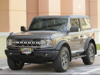 Ford  Bronco  Big Bend  2022  Automatic  88,400 Km  4 Cylinder  Four Wheel Drive (4WD)  SUV  Gray  With Warranty