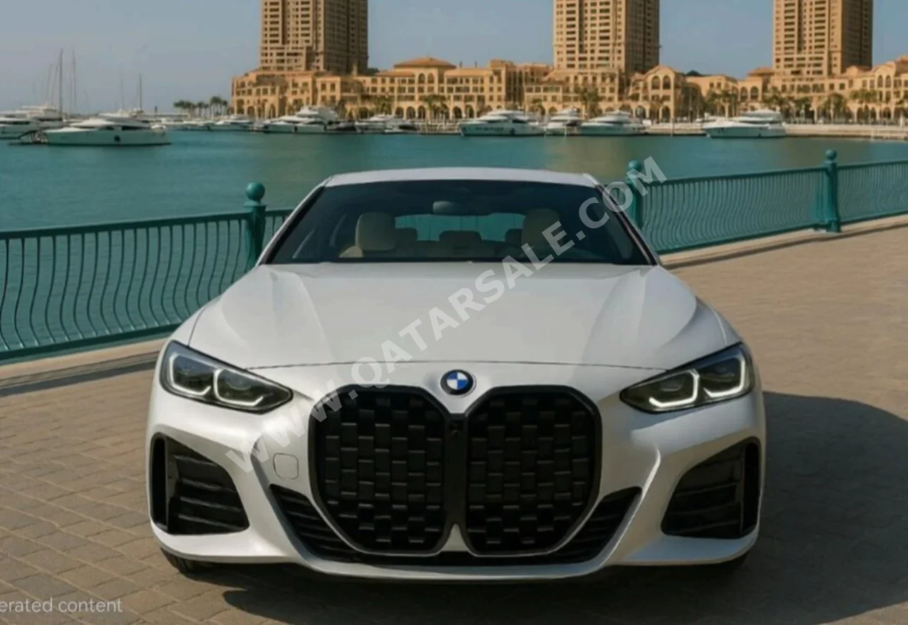 BMW  4-Series  420 I  2024  Automatic  200 Km  4 Cylinder  Rear Wheel Drive (RWD)  Sedan  White  With Warranty
