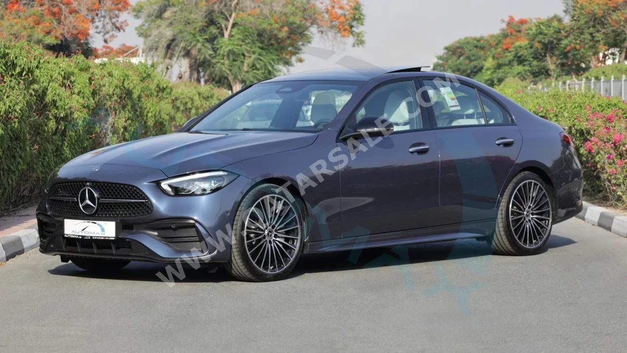 Mercedes-Benz  C-Class  200 AMG  2025  Automatic  0 Km  4 Cylinder  Rear Wheel Drive (RWD)  Sedan  Blue  With Warranty