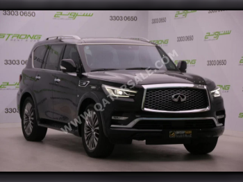 Infiniti  QX  80  2018  Automatic  83,000 Km  8 Cylinder  Four Wheel Drive (4WD)  SUV  Black