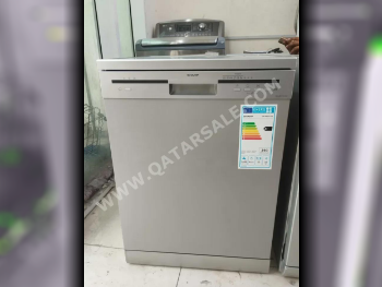 Dishwashers - Countertop  - SHARP  - Silver