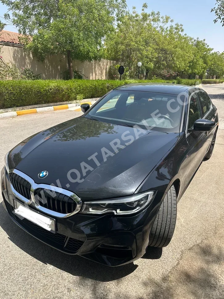 BMW  3-Series  330i  2021  Automatic  38,000 Km  4 Cylinder  Rear Wheel Drive (RWD)  Sedan  Black  With Warranty