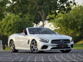 مرسيدس - بنز  اس ال  500 AMG  2019  اوتوماتيك  14,000 كم  8 سلندر  دفع خلفي  كشف  أبيض