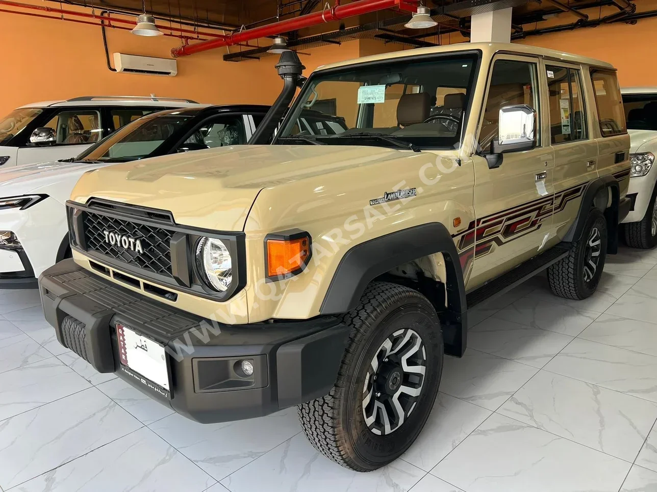 Toyota  Land Cruiser  Hard Top  2025  Automatic  0 Km  6 Cylinder  Four Wheel Drive (4WD)  SUV  Beige  With Warranty