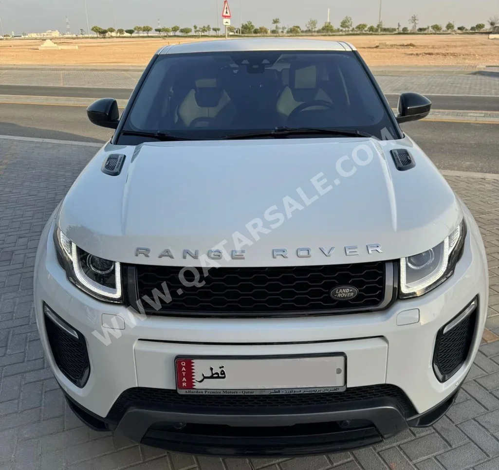 Land Rover  Evoque  2016  Automatic  86,000 Km  4 Cylinder  Four Wheel Drive (4WD)  SUV  White