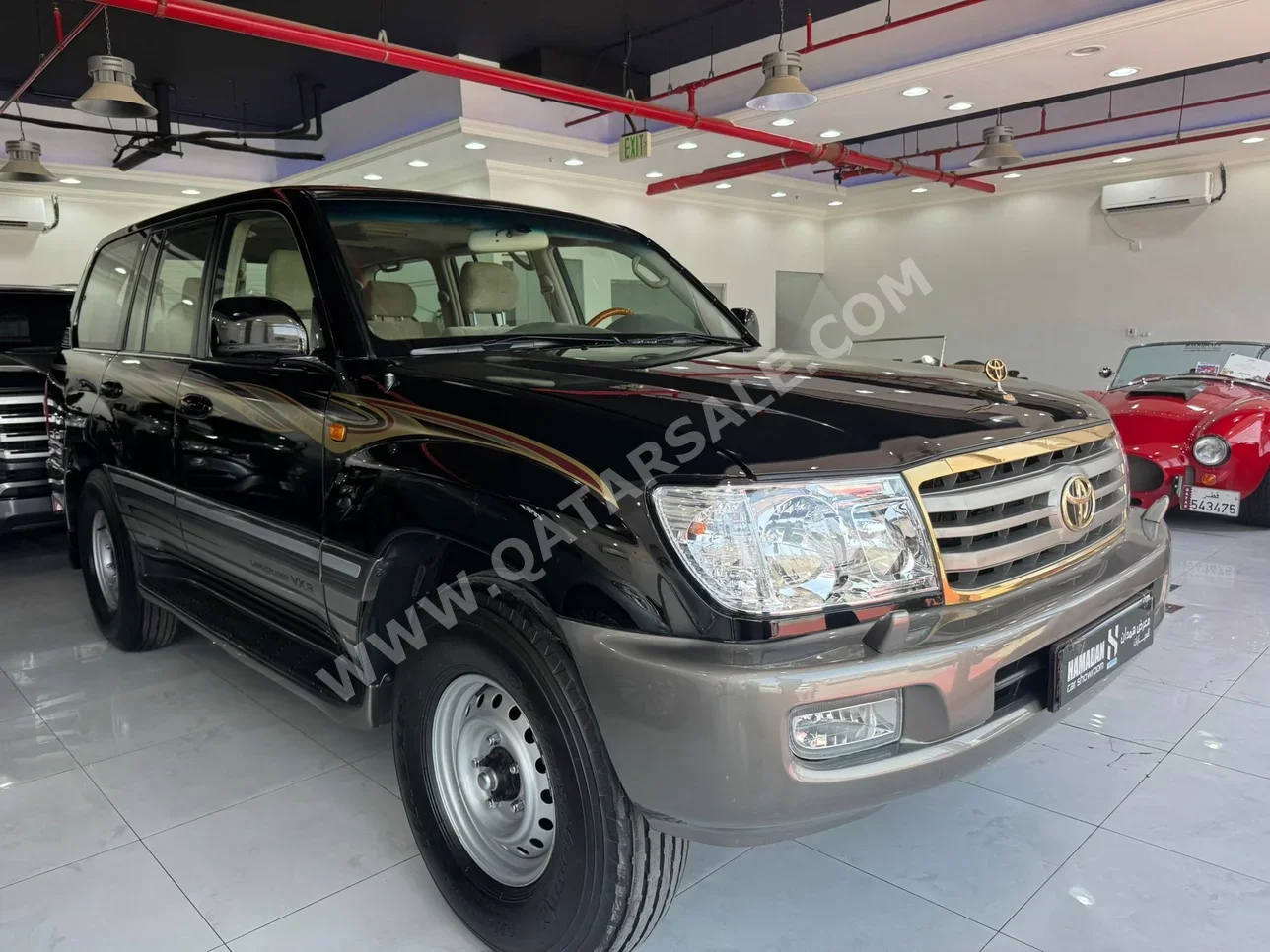 Toyota  Land Cruiser  VXR Limited  2006  Automatic  438,000 Km  8 Cylinder  Four Wheel Drive (4WD)  SUV  Black