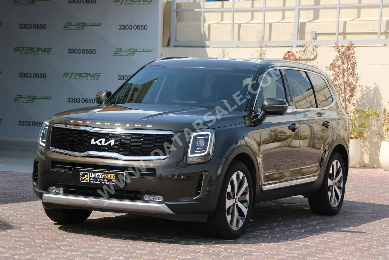 Kia  Telluride  2022  Automatic  56,500 Km  6 Cylinder  Four Wheel Drive (4WD)  SUV  Green  With Warranty