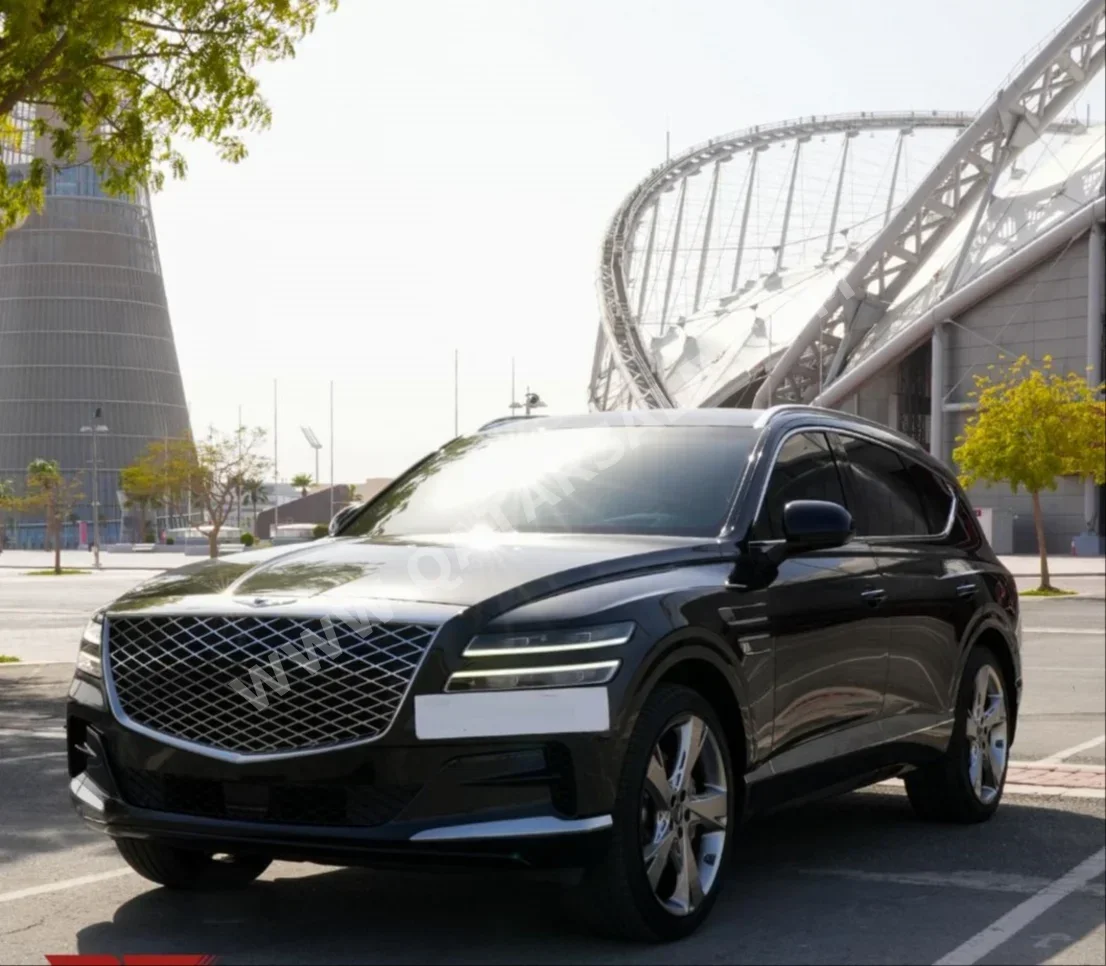 Genesis  GV 80  2021  Automatic  44,500 Km  6 Cylinder  All Wheel Drive (AWD)  SUV  Black  With Warranty