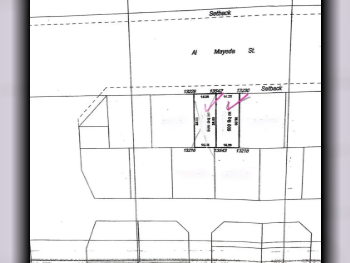 Lands For Sale in Al Wakrah  - Al Wukair  -Area Size 500 Square Meter