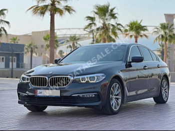 BMW  5-Series  520i  2018  Automatic  81,000 Km  4 Cylinder  Rear Wheel Drive (RWD)  Sedan  Black
