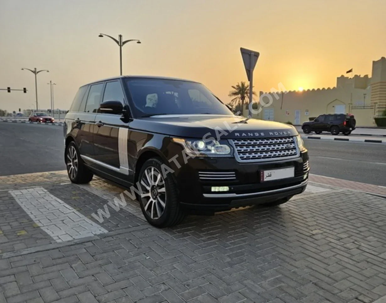 Land Rover  Range Rover  Vogue  Autobiography  2013  Automatic  128,000 Km  8 Cylinder  Four Wheel Drive (4WD)  SUV  Black