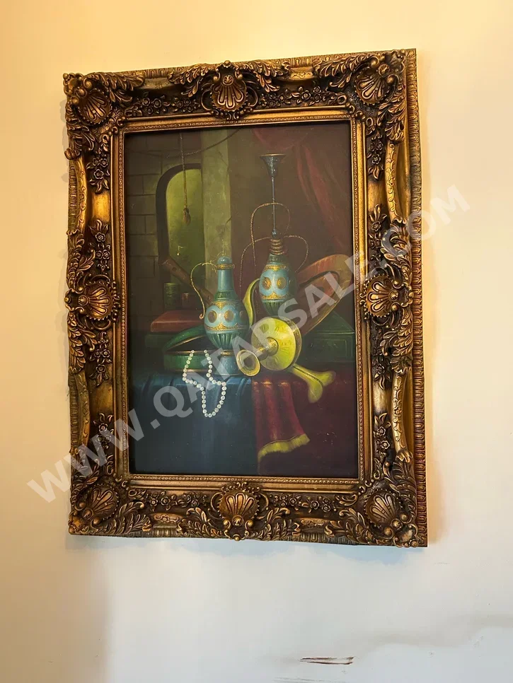 Wall Art / Canvas Portrait  - Brown