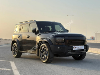 Jetour  T2  Luxury  2025  Automatic  19,000 Km  4 Cylinder  Four Wheel Drive (4WD)  SUV  Black  With Warranty