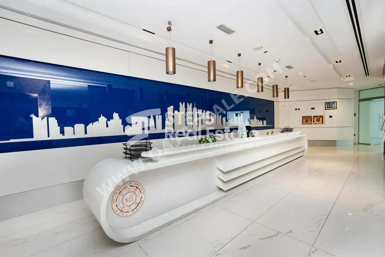 Commercial Offices - Not Furnished  - Doha  - Al Dafna
