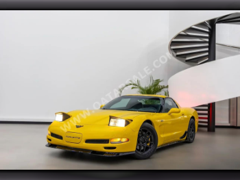 شفروليه  كورفيت  زد او 6  2003  عادي  81,000 كم  8 سلندر  دفع خلفي  كوبيه \ سبورت  أصفر