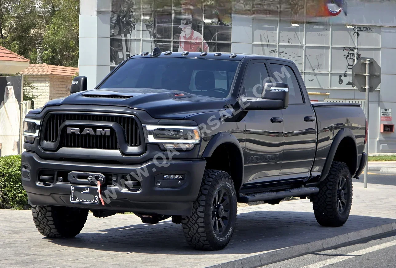Dodge  Ram  2500 Power Wagon  2024  Automatic  4,000 Km  8 Cylinder  Four Wheel Drive (4WD)  SUV  Black  With Warranty
