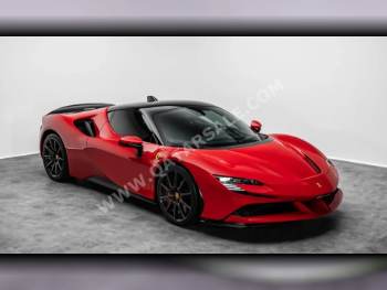 Ferrari  SF90 Stradale  Assetto Fiorano  2022  Automatic  1,907 Km  8 Cylinder  Rear Wheel Drive (RWD)  Coupe / Sport  Red