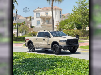 Dodge  Ram  Rebel  2025  Automatic  3,800 Km  8 Cylinder  Four Wheel Drive (4WD)  Pick Up  Beige  With Warranty