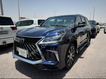 Lexus  LX  570 S  2018  Automatic  228,000 Km  8 Cylinder  Four Wheel Drive (4WD)  SUV  Dark Blue