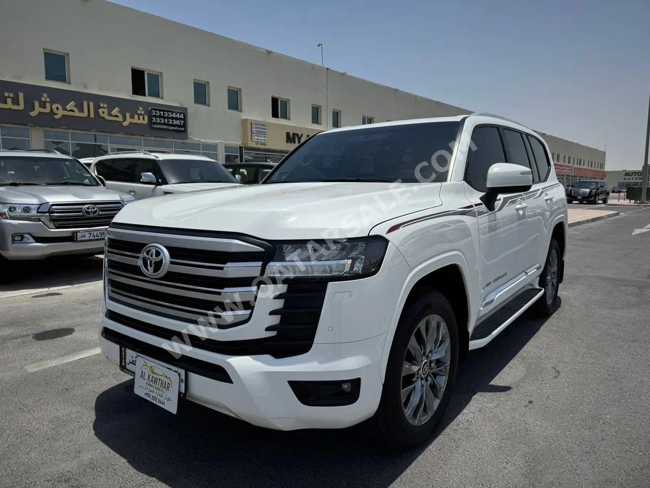 Toyota  Land Cruiser  GXR Twin Turbo  2024  Automatic  5,000 Km  6 Cylinder  Four Wheel Drive (4WD)  SUV  White  With Warranty