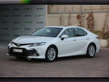 Toyota  Camry  GLE  2023  Automatic  66,000 Km  4 Cylinder  Front Wheel Drive (FWD)  Sedan  White  With Warranty