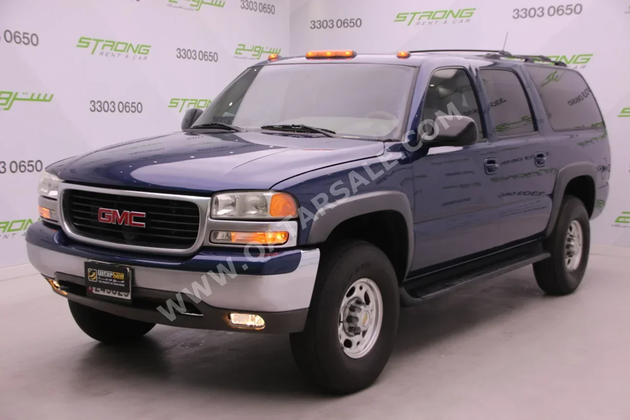 GMC  Suburban  2002  Automatic  152,000 Km  8 Cylinder  Four Wheel Drive (4WD)  SUV  Dark Blue