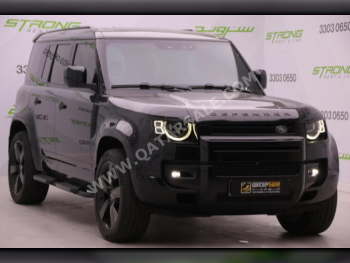 Land Rover  Defender  110 X  2024  Automatic  27,500 Km  6 Cylinder  Four Wheel Drive (4WD)  SUV  Black  With Warranty