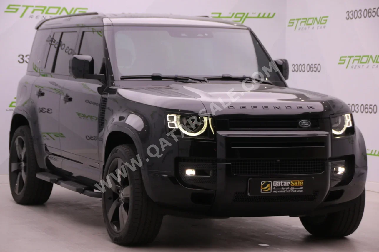 Land Rover  Defender  110 X  2024  Automatic  27,500 Km  6 Cylinder  Four Wheel Drive (4WD)  SUV  Black  With Warranty