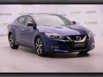 Nissan  Maxima  SV  2016  Automatic  105,000 Km  6 Cylinder  Front Wheel Drive (FWD)  Sedan  Blue