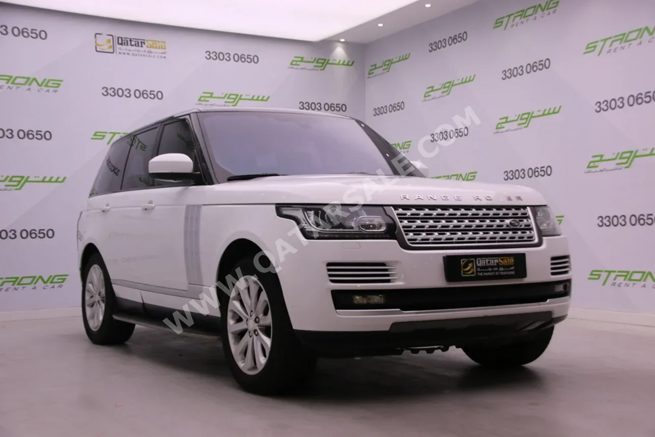 Land Rover  Range Rover  Vogue  2015  Automatic  188,000 Km  8 Cylinder  Four Wheel Drive (4WD)  SUV  White