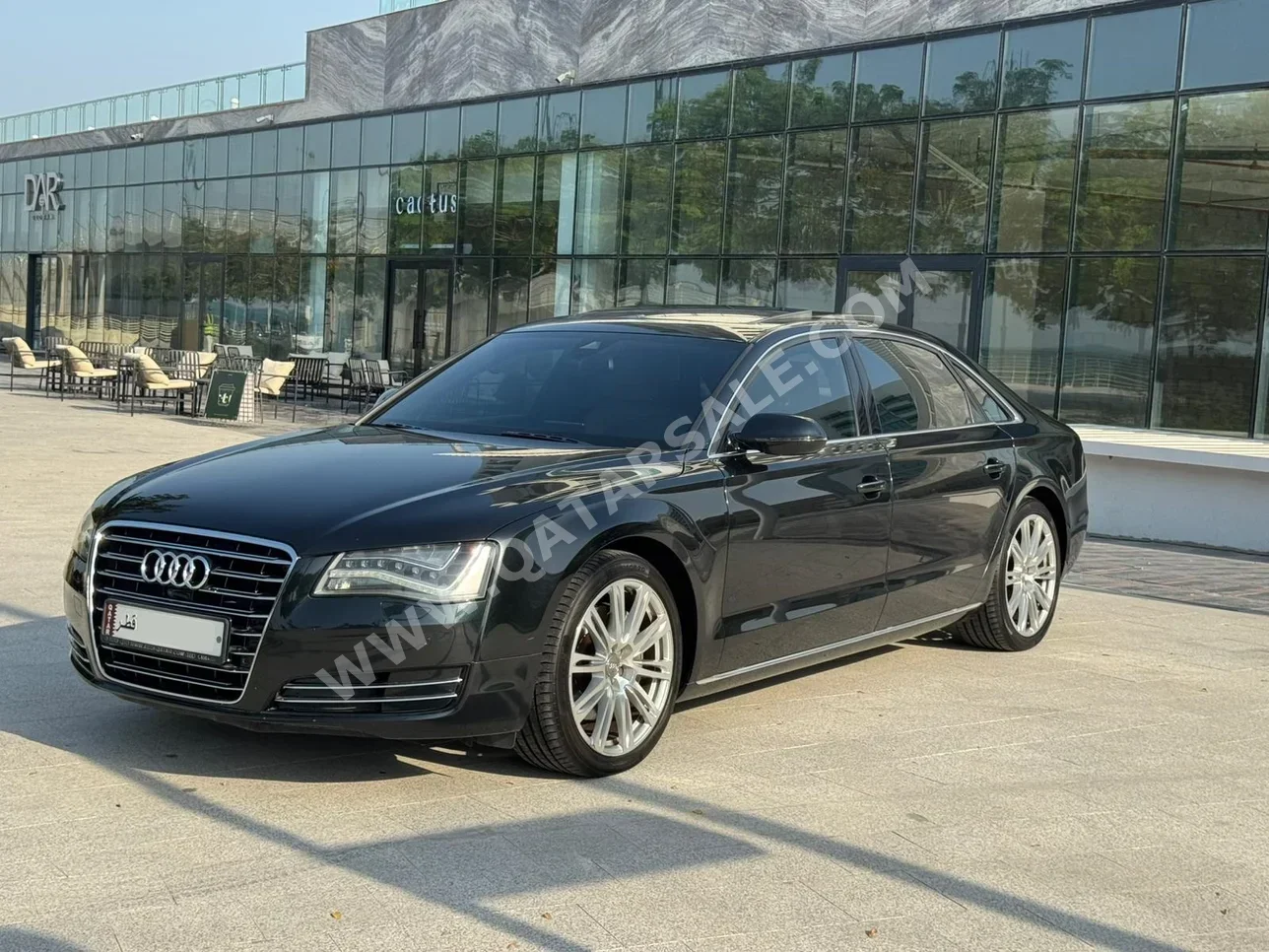 Audi  A8  L  2014  Automatic  96,000 Km  6 Cylinder  Front Wheel Drive (FWD)  Sedan  Black