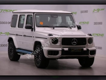 Mercedes-Benz  G-Class  63 Night Pack  2025  Automatic  0 Km  8 Cylinder  Four Wheel Drive (4WD)  SUV  White  With Warranty