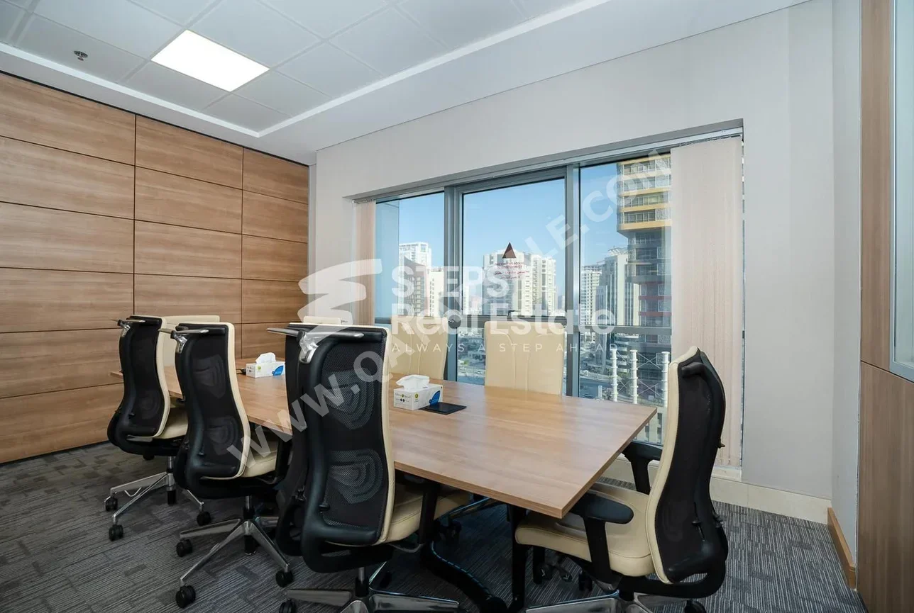 Commercial Offices - Fully Furnished  - Lusail  - Marina District