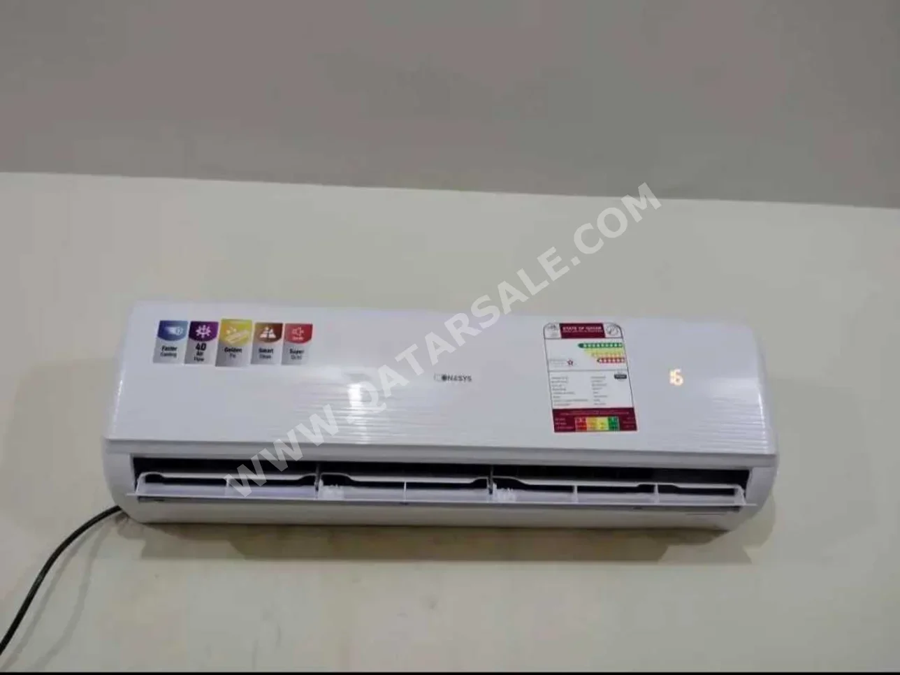 مكيفات الهواء هاي سينس  يشمل التحكم عن بعد  ضمان  مع التسليم  مع التركيب