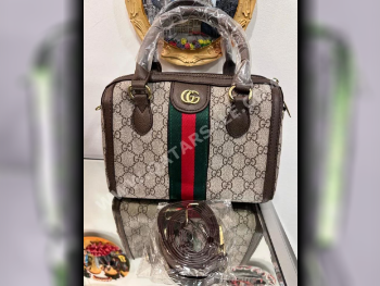 Purses  - Gucci  - Beige  - Cotton Canvas  - For Women