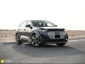Audi  Q5  Etron  2022  Automatic  80,000 Km  0 Cylinder  All Wheel Drive (AWD)  SUV  Black