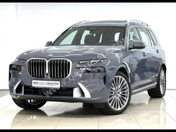 BMW  X-Series  X7 40i  2024  Automatic  6,150 Km  6 Cylinder  Four Wheel Drive (4WD)  SUV  Gray  With Warranty