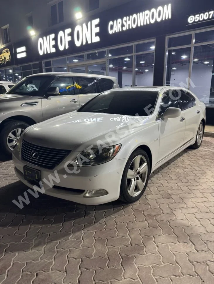 لكزس  ال اس  460 L  2007  اوتوماتيك  220,000 كم  8 سلندر  دفع خلفي  سيدان  أبيض
