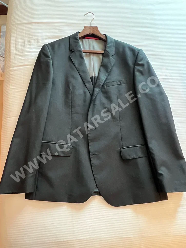 Men Clothes Hugo Boss  Cotton /  Suits  Black  Germany / Size: 26