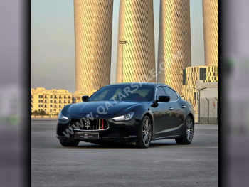 Maserati  Ghibli  2014  Automatic  179,000 Km  6 Cylinder  Rear Wheel Drive (RWD)  Sedan  Black