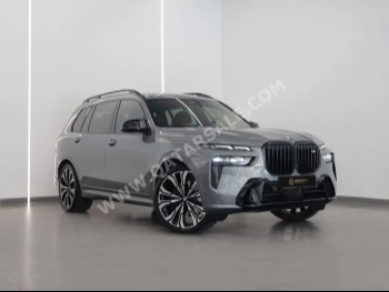 BMW  X-Series  X7 M60i  2024  Automatic  55,000 Km  8 Cylinder  Four Wheel Drive (4WD)  SUV  Gray  With Warranty