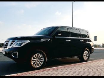 Nissan  Patrol  SE  2017  Automatic  185,000 Km  6 Cylinder  Four Wheel Drive (4WD)  SUV  Black