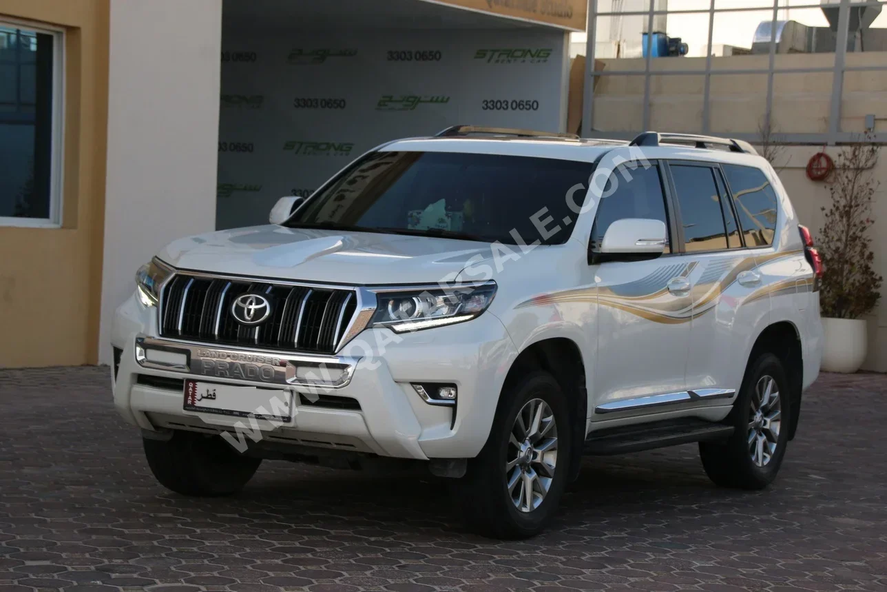 Toyota  Prado  2020  Automatic  65,000 Km  6 Cylinder  Four Wheel Drive (4WD)  SUV  White