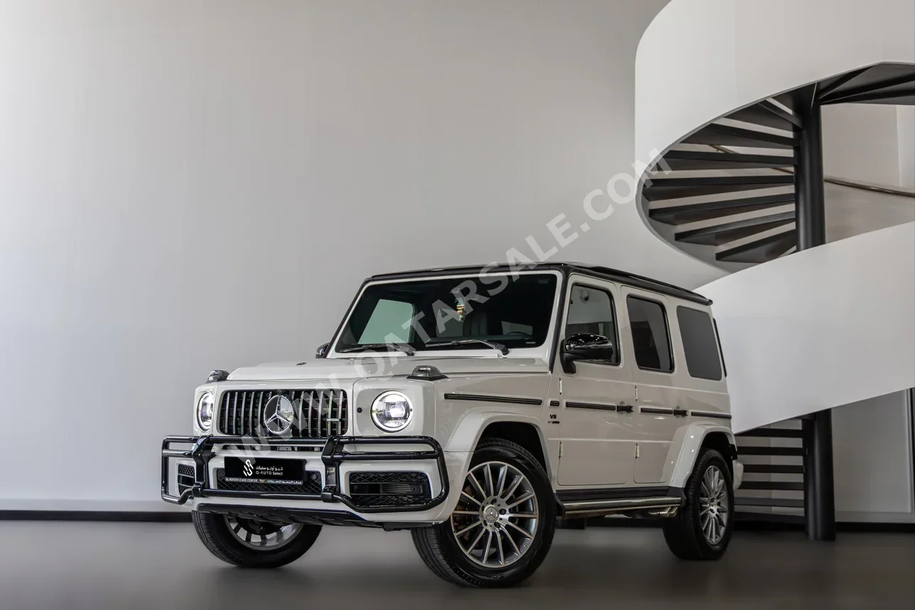 Mercedes-Benz  G-Class  500  2021  Automatic  48,500 Km  8 Cylinder  Four Wheel Drive (4WD)  SUV  White  With Warranty