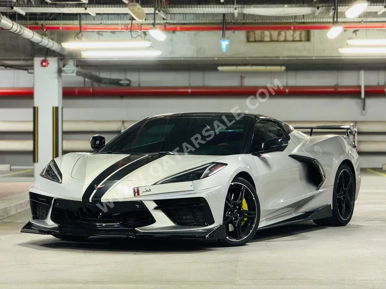 Chevrolet  Corvette  C8  2020  Automatic  55,000 Km  8 Cylinder  Rear Wheel Drive (RWD)  Convertible  Silver