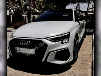 Audi  S  3  2024  Automatic  37,000 Km  4 Cylinder  All Wheel Drive (AWD)  Sedan  White  With Warranty