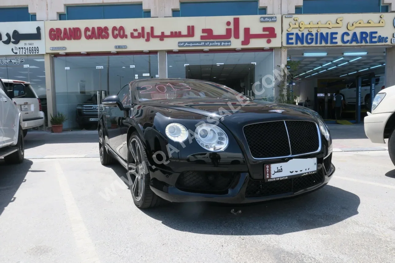 بنتلي  جي تي  2013  اوتوماتيك  115,000 كم  8 سلندر  دفع كلي مستمر  سيدان  أسود