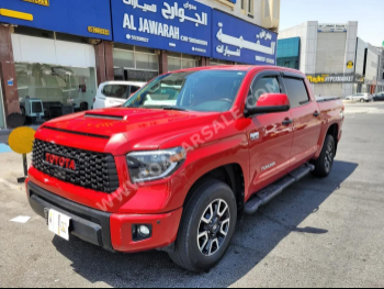  Toyota  Tundra  2020  Automatic  68,000 Km  8 Cylinder  Four Wheel Drive (4WD)  Pick Up  Red  With Warranty
