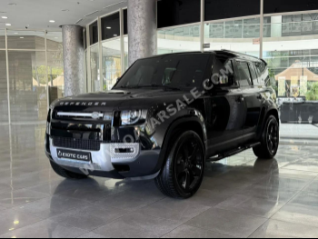 Land Rover  Defender  110 HSE  2023  Automatic  64,000 Km  6 Cylinder  Four Wheel Drive (4WD)  SUV  Black  With Warranty