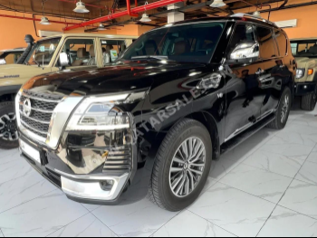 Nissan  Patrol  Platinum  2020  Automatic  112,000 Km  8 Cylinder  Four Wheel Drive (4WD)  SUV  Black
